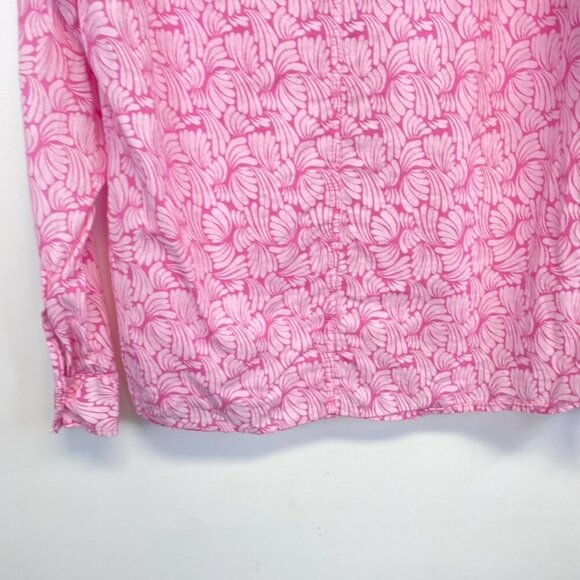Fresh Produce Pink Cotton Button Down Top - Picture 11 of 12